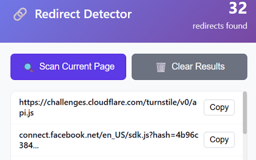 Page URL Scraper screenshot 1