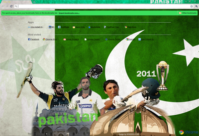 Pakistan Cricket Worldcup 2011 screenshot 1