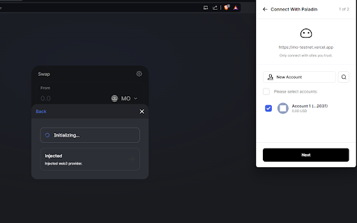 Paladin screenshot 1