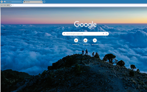 panoramic sea of clouds atop a mountain peak screenshot 1