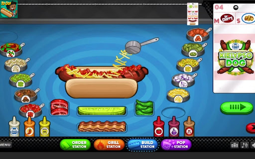 Papas Hot Doggeria Free Game screenshot 1
