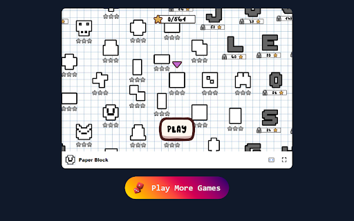 Paper Block Game - Arrange blocks and clear the board! screenshot 1