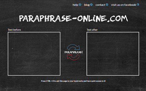 Paraphrase Online screenshot 1