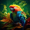 parrot wallpaper logo