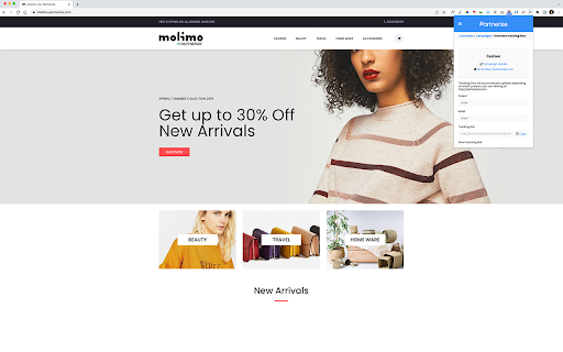 Partnerize Quicklink screenshot 1