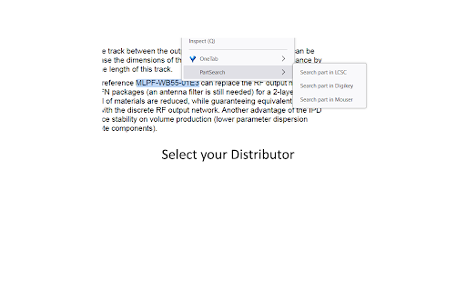 PartSearch screenshot 1
