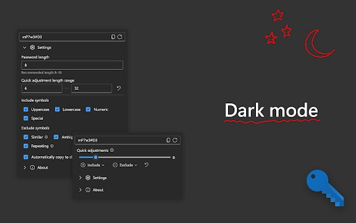 Password generator screenshot 1