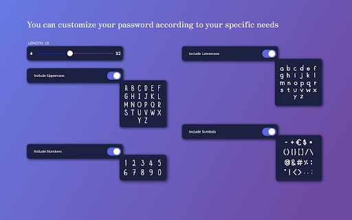 Password Generator screenshot 1