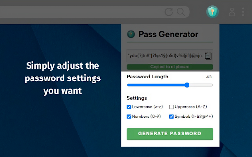 Password Generator screenshot 1