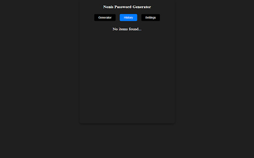 Password Generator - Nonis screenshot 1