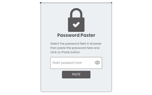 Password Paster screenshot 1