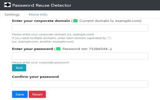 Password Reuse Detector screenshot 1