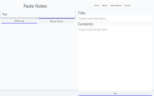 Paste Notes screenshot 1