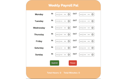Payroll Pal screenshot 1