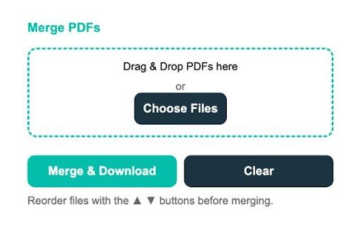 PDF/Image Merger (TrackWaze-only, Letter) screenshot 1