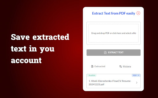PDF to text screenshot 1