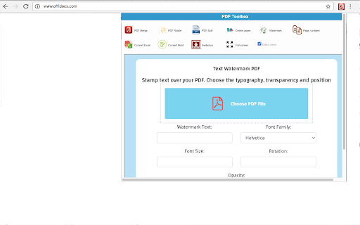 PDF Toolbox screenshot 1