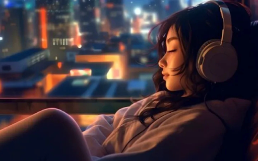 Peaceful Night with Music screenshot 1