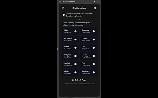 PeerAuth: Authenticate and use credentials across websites screenshot 1