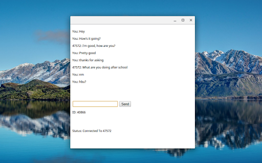 PeerChat screenshot 1