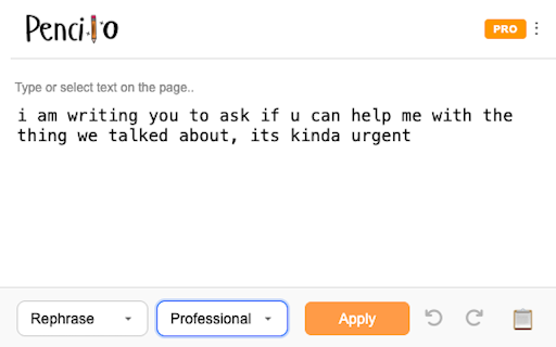 Pencilo - AI Writing Assistant | AI Grammar Checker screenshot 1