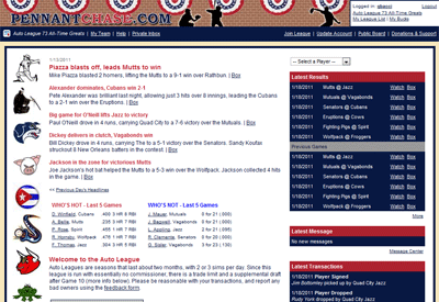 Pennant Chase Sim Baseball screenshot 1