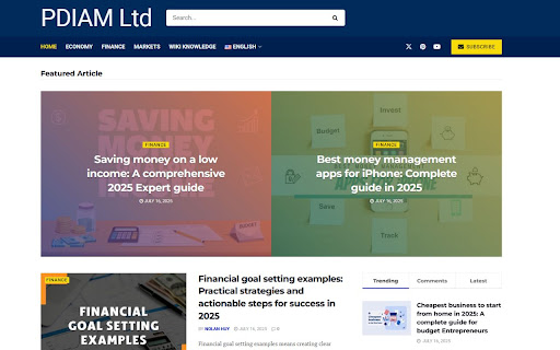 Peregrine Diamonds Ltd - PDIAM screenshot 1
