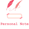 Personal Note Writer logo