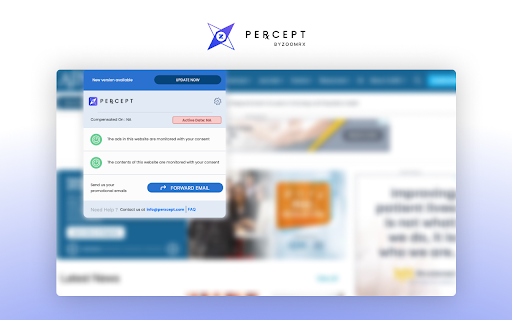 Perxcept screenshot 1