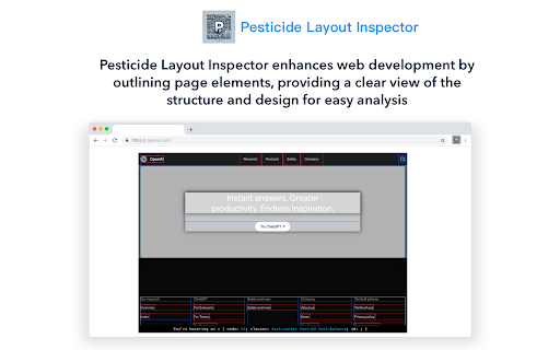 Pesticide Layout Inspector screenshot 1
