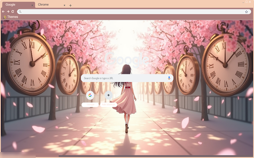 Petal Clock Corridor screenshot 1