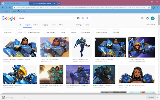 Pharah Overwatch Pixel Art screenshot 1