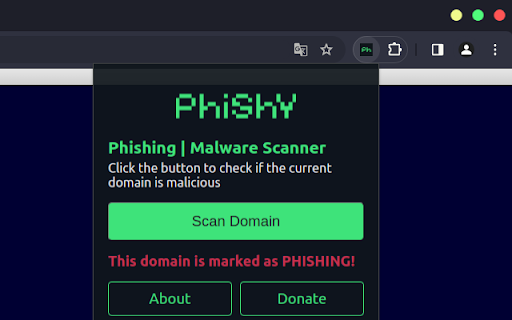 Phishy.pro - Phishing | Malware Scanner screenshot 1