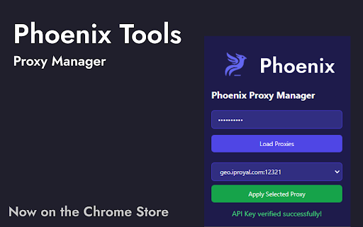 Phoenix Proxy Manager screenshot 1