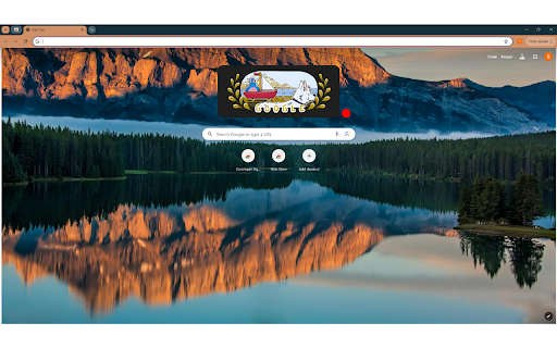 photo captures a stunning mountain landscape screenshot 1