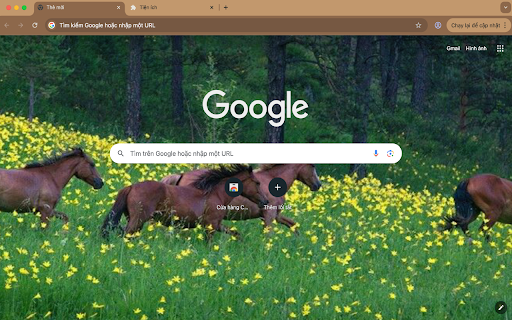 Photo of horses on green pasture screenshot 1