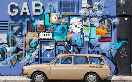 Photo of Vehicle Against a Graffiti screenshot 1