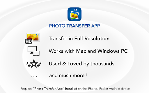 Photo Transfer App screenshot 1