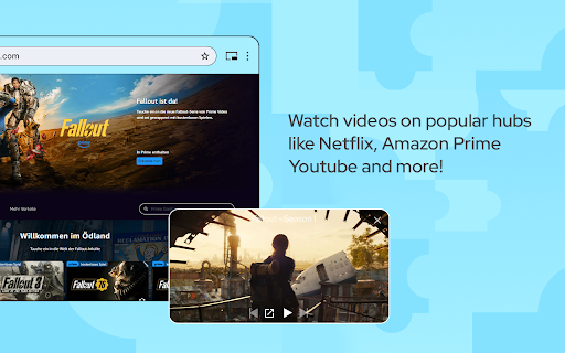 Picture in Picture - floating video player screenshot 1