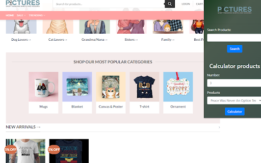 Picturestees Clothing LLC screenshot 1