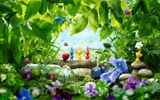Pikmin Theme screenshot 1