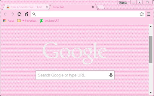 Pink Chevron Pixel screenshot 1