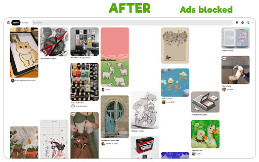 Pinterest Ads & Promo Remover screenshot 1