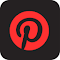 Pinterest Dark Theme logo