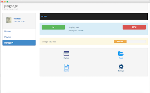 PiSignage Discovery & Remote screenshot 1