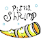 Pistol shrimp logo