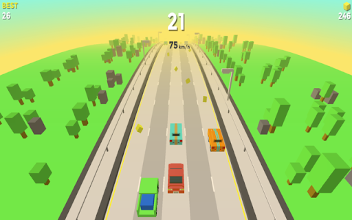 Pixel Car Racing Unblocked screenshot 1