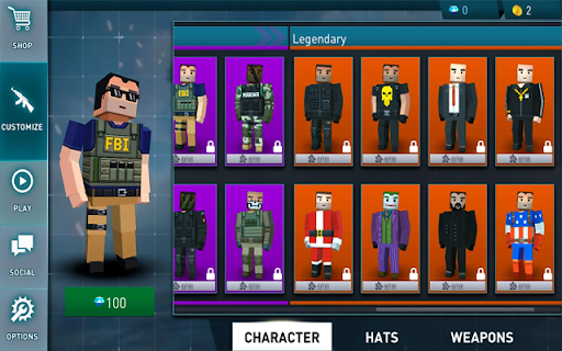 Pixel Danger Zone:Battle Royale screenshot 1