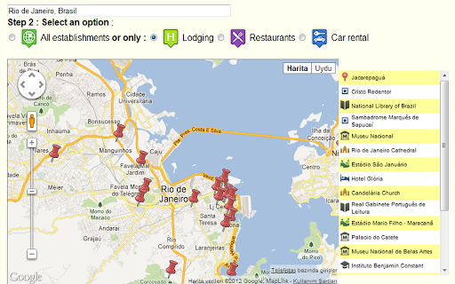 Place finder screenshot 1