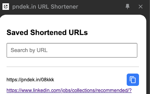 pndek.in URL Shortener screenshot 1